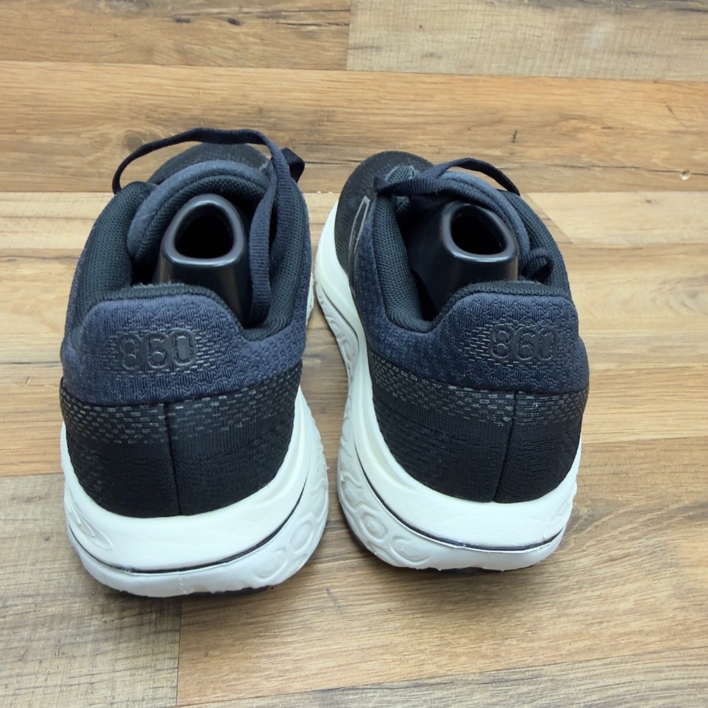 New Balance Fresh Foam X 860 Shoes Womens Size 9D Black Mesh Running Lace Up - Picture 4 of 10